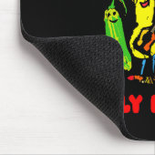 Tapis De Souris Red Hot Silly Peppers, Funny (Coin)