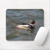 Tapis De Souris Red Merganser Mousepad (Avec souris)