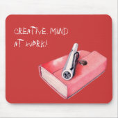 Tapis De Souris Red Mini Sketchbook Mousepad (Devant)