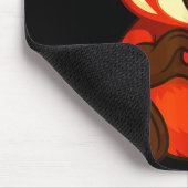 Tapis De Souris Red Panda Doing Heart With Hands Valentines Day (Coin)