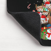Tapis De Souris Red Panda Xmas Lighting Tree Santa Red Panda Chris (Coin)