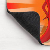 Tapis De Souris Red Pepper Superstar (Coin)