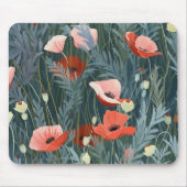 Tapis De Souris Red Poppy Meadow (Devant)