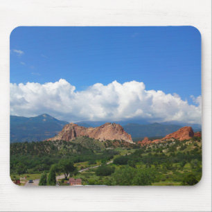 Tapis De Souris Red Rock Mountain Mouse Pad