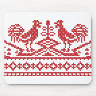 Tapis De Souris Red Rooster cross-stitch