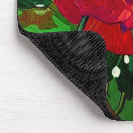 TAPIS DE SOURIS RED ROSE  (Coin)