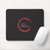 Tapis De Souris Red Zen Mousepad (Avec souris)