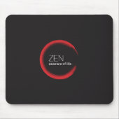 Tapis De Souris Red Zen Mousepad (Devant)