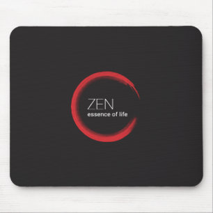 Tapis De Souris Red Zen Mousepad