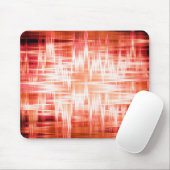 Tapis De Souris Red zigzag (Avec souris)