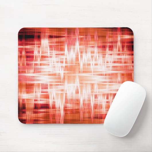 Tapis De Souris Red zigzag (Avec souris)