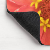 Tapis De Souris Red Zinnia Macro Mousepad (Coin)