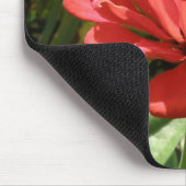 Tapis De Souris Red Zinnia Mousepad (Coin)