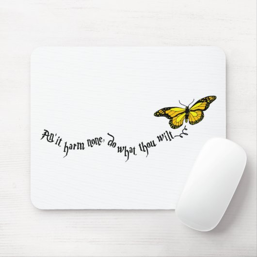 Tapis De Souris Rede de Wiccan (Avec souris)