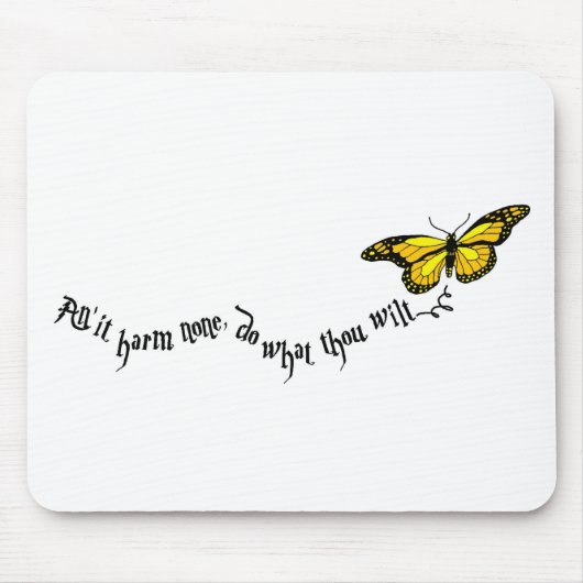 Tapis De Souris Rede de Wiccan (Devant)