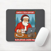 Tapis De Souris Redémarrage s Support Santa Tech Vibes (Avec souris)
