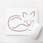 Tapis De Souris RedFox - customisé (Avec souris)