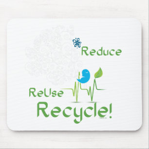 Tapis De Souris Réduire le NOIRoiseau