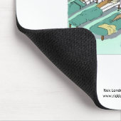 Tapis de souris Rééducation Ver de Tequila (Coin)