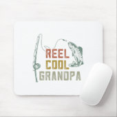 Tapis De Souris Reel Cool Grand-Père Pêche S (Avec souris)