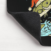 Tapis De Souris Reel Merry Christmas Fishing Funny Hook B Fi-shirt (Coin)