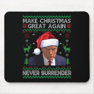 Tapis De Souris Refaire Noël Grandeur à nouveau Trump Photo de Mug