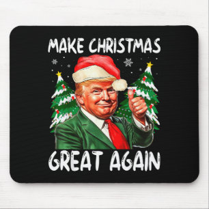 Tapis De Souris Refaire Noël Grandeur Nature Funny Santa Trump 202