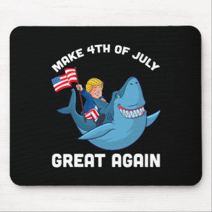 Tapis De Souris Refaisons la fête du 4 juillet grande avec Donald