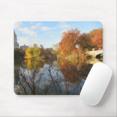 Tapis De Souris Reflets de Central Park en automne (Avec souris)