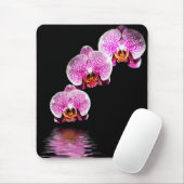 Tapis de souris reflets d'orchidées Phalaenopsis v (Avec souris)