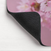 Tapis De Souris Reflets Rose Pâle des Fleurs de Cerisier Sakura (Coin)