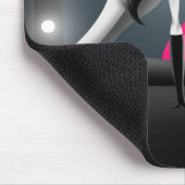 Tapis De Souris Réflexion clownesque Pink Hair Mouse pad (Coin)