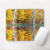 Tapis De Souris Réflexion d'automne (Avec souris)