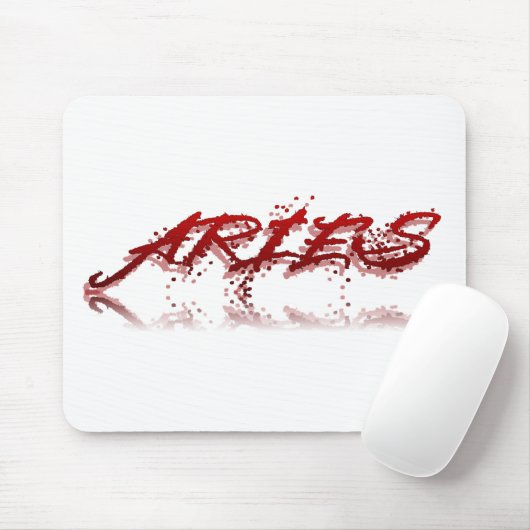 Tapis De Souris Réflexion de Aries (Avec souris)
