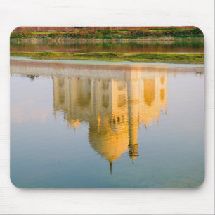 Tapis De Souris Réflexion du temple mondialement célèbre Taj Mahal
