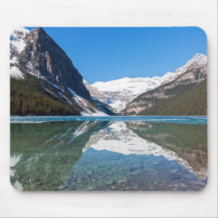 Tapis De Souris Réflexion sur Lake Louise - Banff NP, Canada