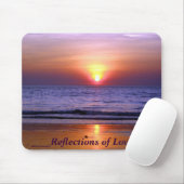 Tapis De Souris Réflexions de Love Mousepad (Avec souris)