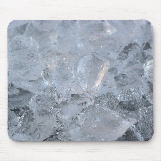 Tapis De Souris Refroidissement de la texture de la cube de glace (Devant)