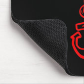Tapis De Souris Refus De Consommer La Dépression Sensibilisation À (Coin)