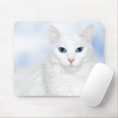 Tapis De Souris Regal blanc chat (Avec souris)