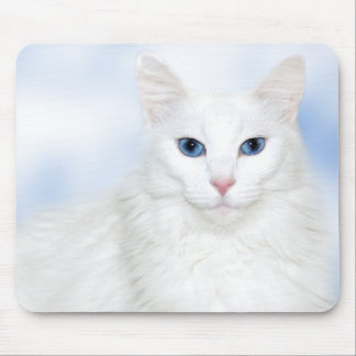 Tapis De Souris Regal blanc chat