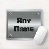 Tapis De Souris Regard fait sur commande frais Mousepad en métal (Avec souris)