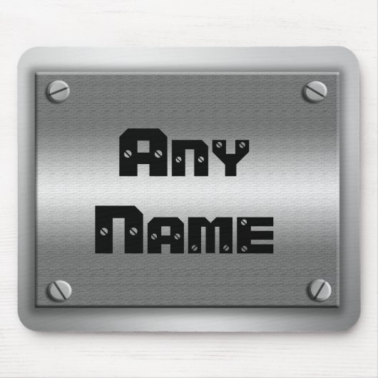 Tapis De Souris Regard fait sur commande frais Mousepad en métal (Devant)