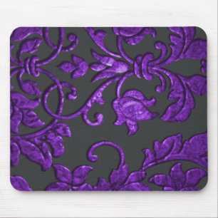Tapis De Souris Regarder en relief Damask