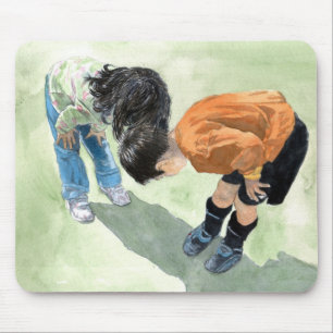 Tapis De Souris Regardez, une coccinelle ! Mousepad