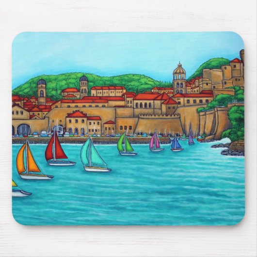 Tapis De Souris Régate Mousepad de Dubrovnik (Devant)