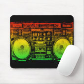 Tapis De Souris Reggae Boombox (Avec souris)