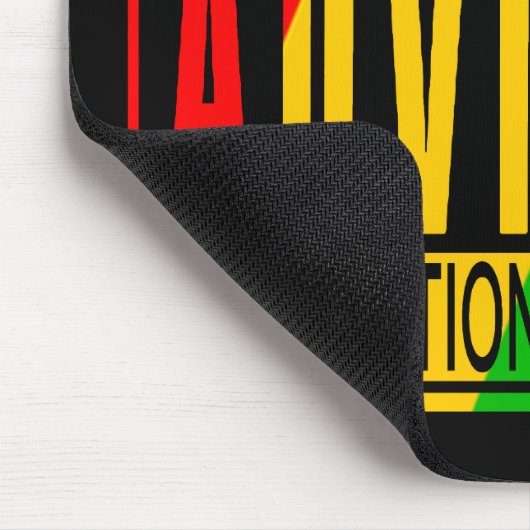 Tapis De Souris Reggae RASTA (Coin)
