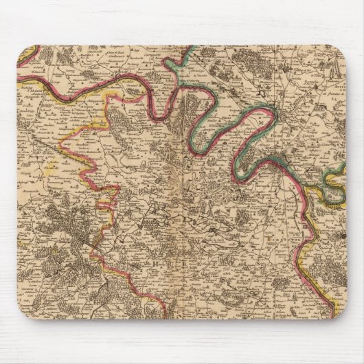 Tapis De Souris Région de Paris France 2 (Devant)