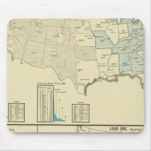 Tapis De Souris Régions minières de minerai de fer